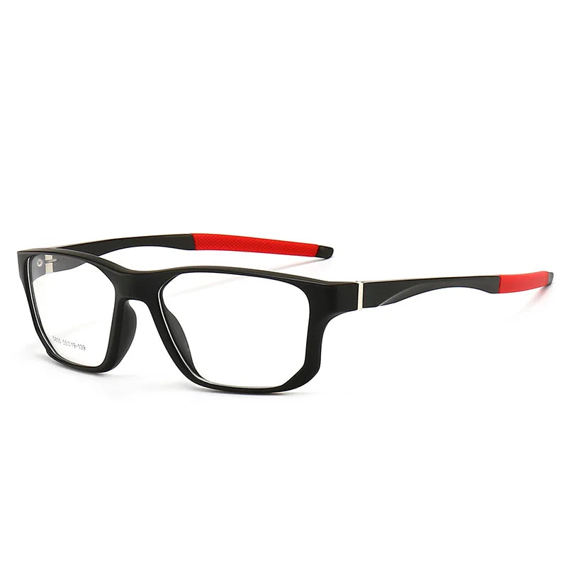 Muzz 58550 men's square sports TR-90 prescription eyeglasses — view 17