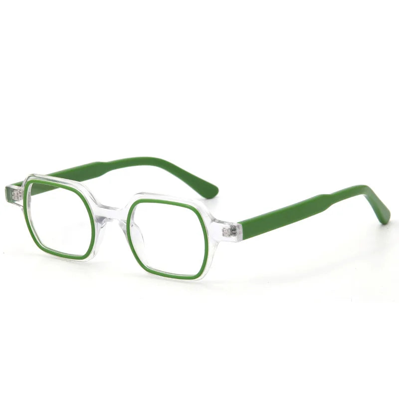 Muzz Women's Full Rim Square Acetate Eyeglasses 401619