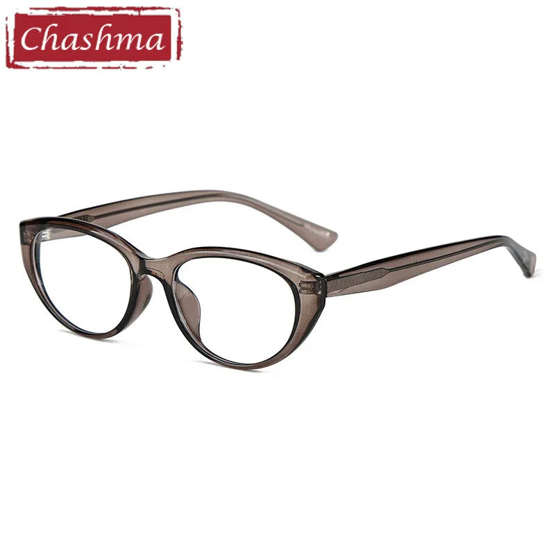 Chashma Unisex Full Rim Oval Cat Eye Tr 90 Titanium Eyeglasses 59159