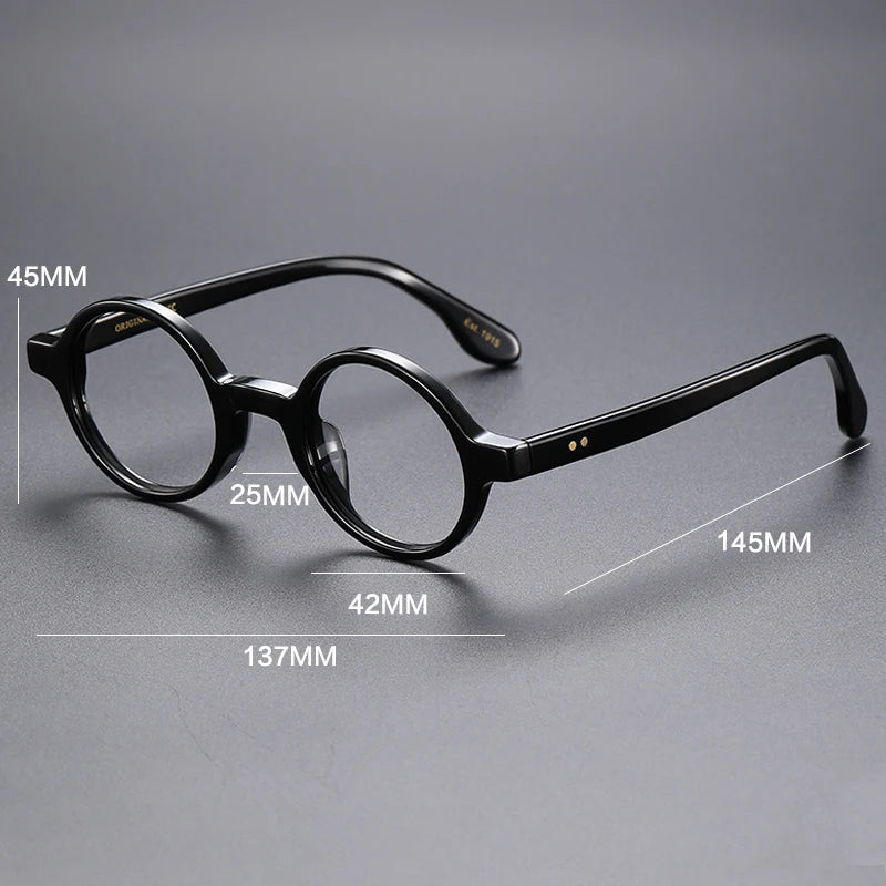 Gatenac Women's Full Rim Round Acetate Photochromic Reading Glasses G56002