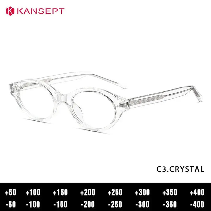 Kansept Unisex Full Rim Oval Tr 90 Frames 866500 FuzWeb