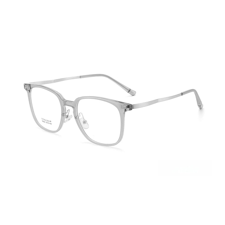 Yimaruili Unisex Full Rim Oval TR-90 Titanium Eyeglasses M8325 — view 5 | Yimaruili at FuzWeb