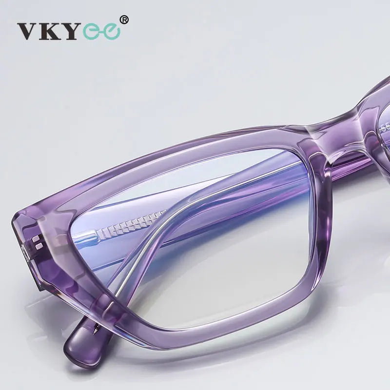 Vicky Unisex Full Rim Square Cat Eye Tr 90 Titanium Reading Glasses 2155 Reading Glasses Vicky   