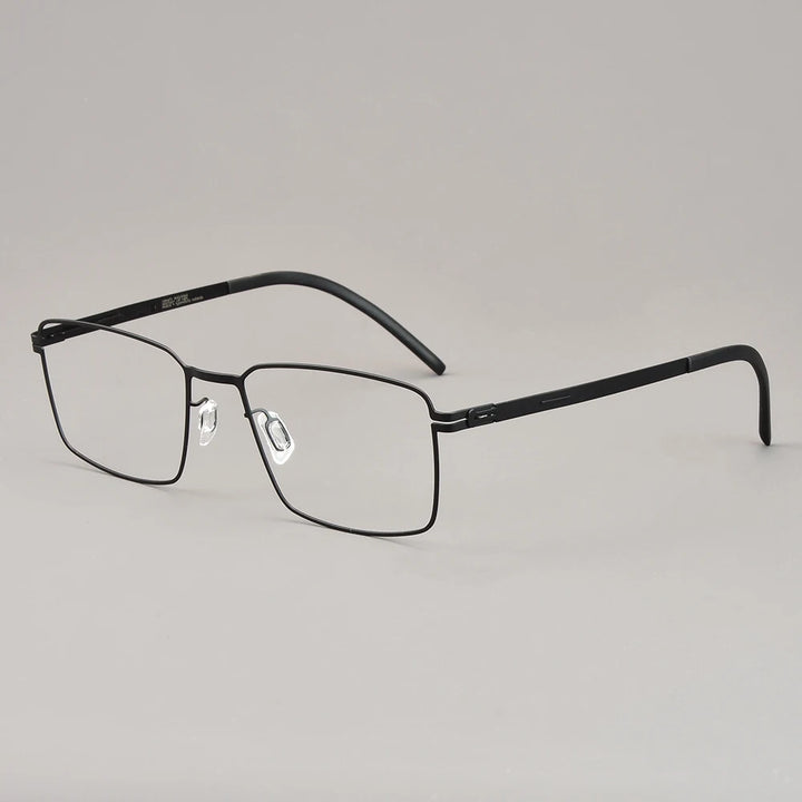 Bobbie Women's Full Rim Polygon Square Screwless Steel Eyeglasses 543719