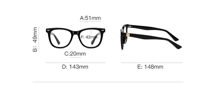 Vicky Women's Full Rim Butterfly Tr 90 Titanium Reading Glasses 512230