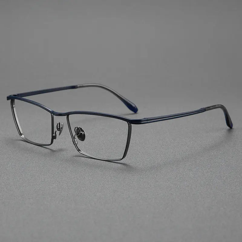 Blackmask Unisex Full Rim Square Titanium Eyeglasses BM-A6919