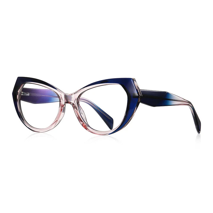 Ralferty Women's Full Rim Cat Eye Tr  90 Titanium Eyeglasses 2025 82163