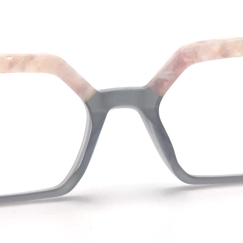 Muzz 22228 women's butterfly acetate prescription eyeglasses — view 7