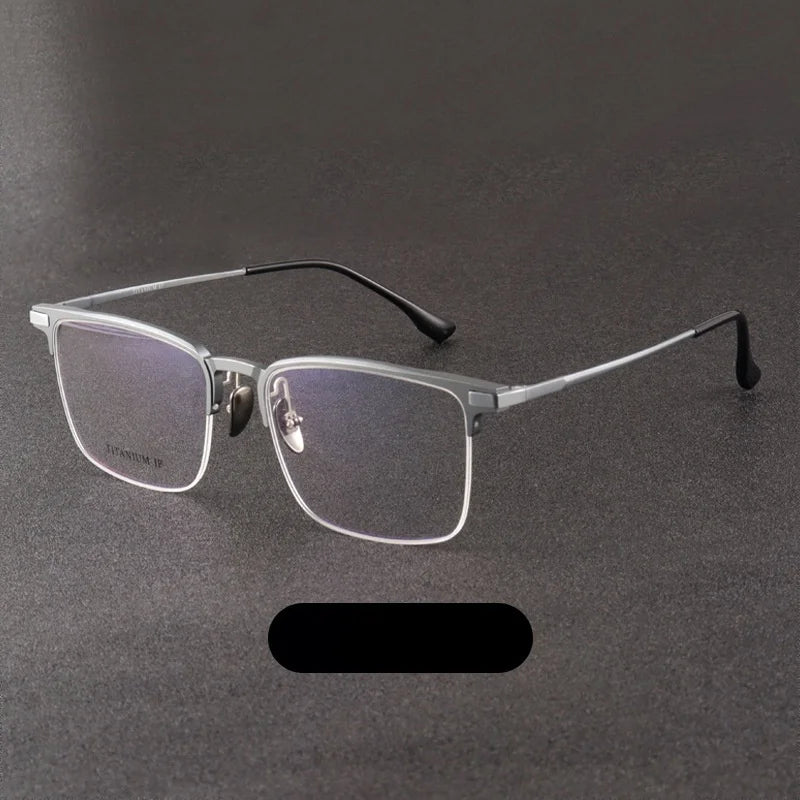 Momoja Unisex Full Rim Square Al Mg Titanium Eyeglasses 20261