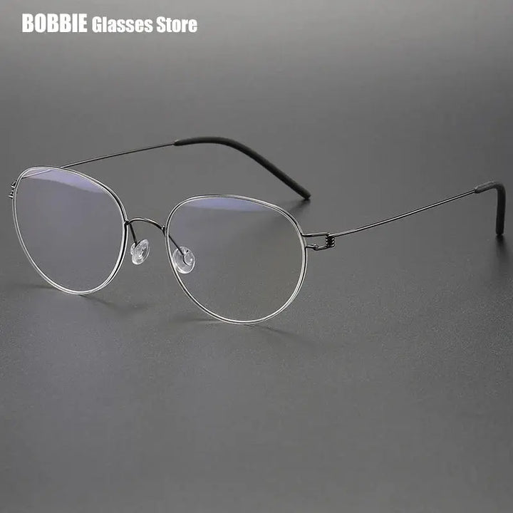 Bobbie Full Rim 275243 Women’s Titanium Oval Frames FuzWeb