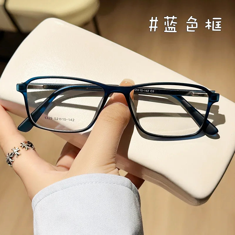 Zirosat Unisex Full Rim Round TR90 Prescription Eyeglasses 1329 - view 8