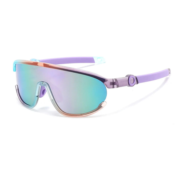 Yimaruili Unisex Youth Full Rim Goggle Lens Tr 90 Tpee Sunglasses 662526