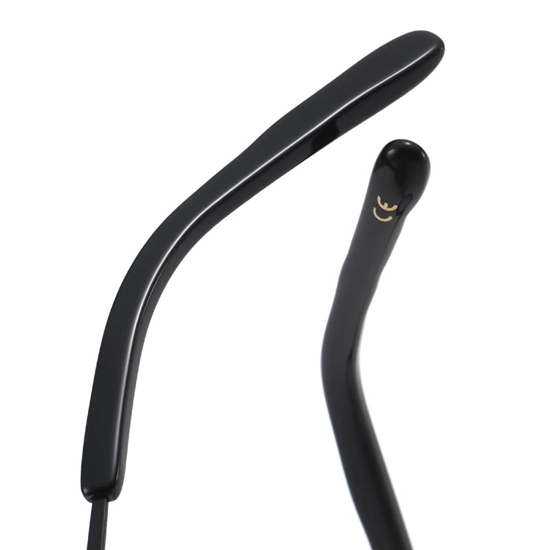 Muzz 0100 men's oval IP titanium acetate prescription eyeglasses — view 11