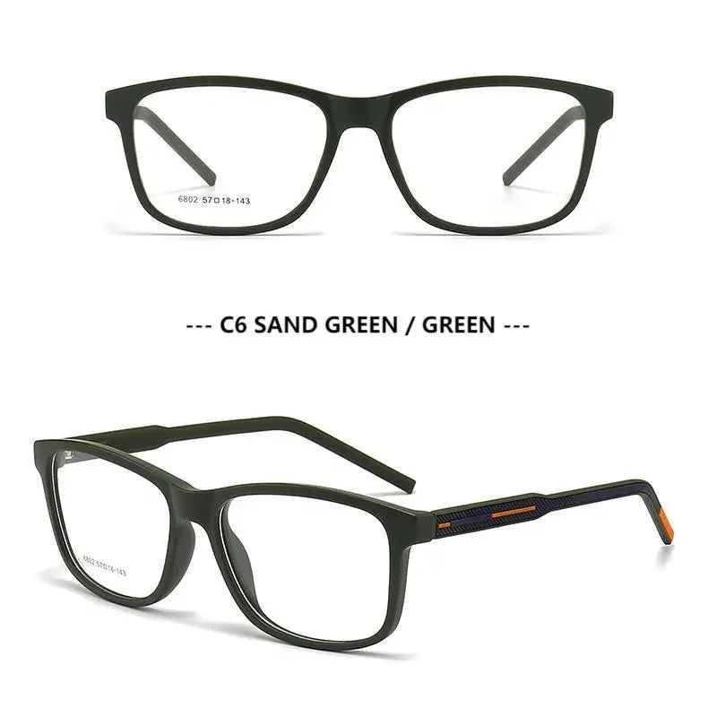 Muzz 68040 unisex round prescription eyeglasses — view 10