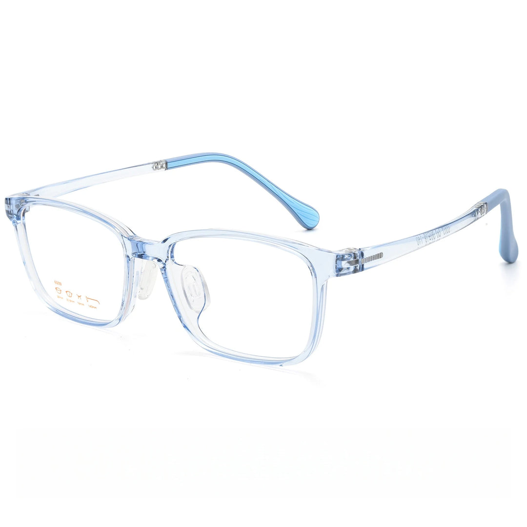 Yimaruili Unisex Full Rim Square TR-90 Eyeglasses 6009LS — view 3 | Yimaruili at FuzWeb