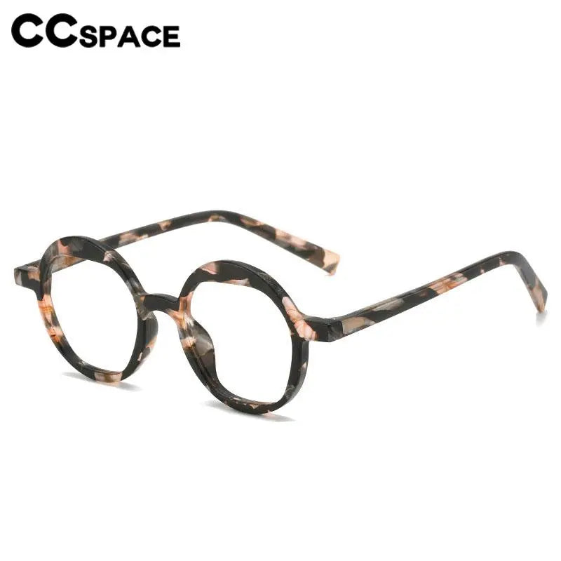 CCSpace Women's Full Rim Square Tr 90 Eyeglasses 56898 Full Rim CCspace   