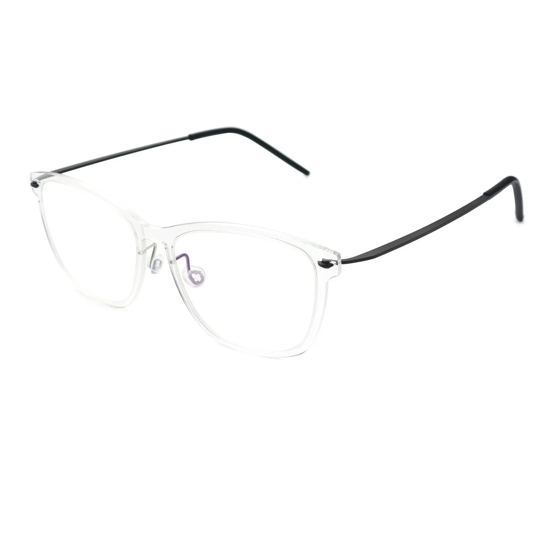 Bobbie Unisex Full Rim Square Acetate Eyeglasses 6525