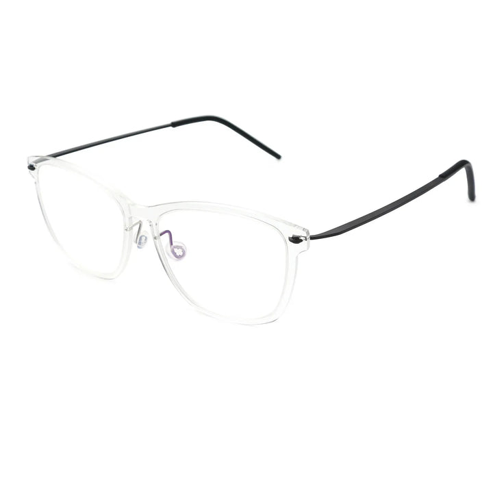 Bobbie Unisex Full Rim Square Acetate Eyeglasses 6525