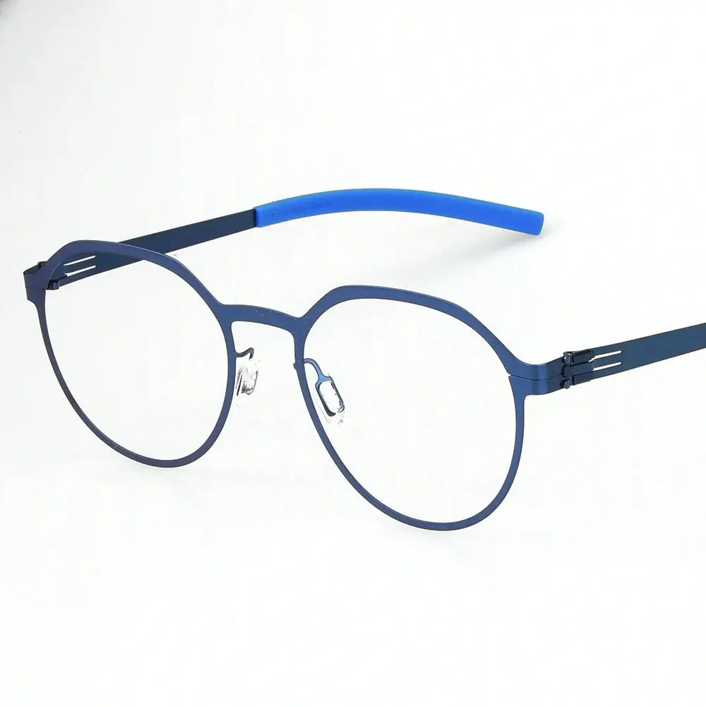 Bobbie 205245 Women’s 134mm Oval Full Rim Stainless Steel Frames FuzWeb