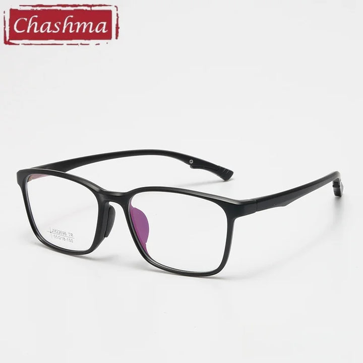 Chashma Ochki Unisex Full Rim Square Brow Line Tr 90 Eyeglasses 822696