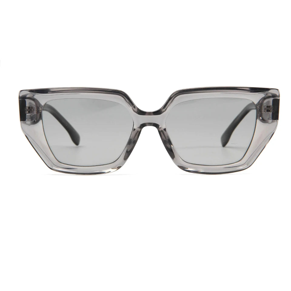 Esnbie Women Full Rim Cat Eye Acetate Polarized Sunglasses 23SA069-1