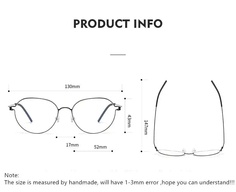 Bobbie Full Rim 275243 Women’s Titanium Oval Frames — view 2 | Bobbie at FuzWeb