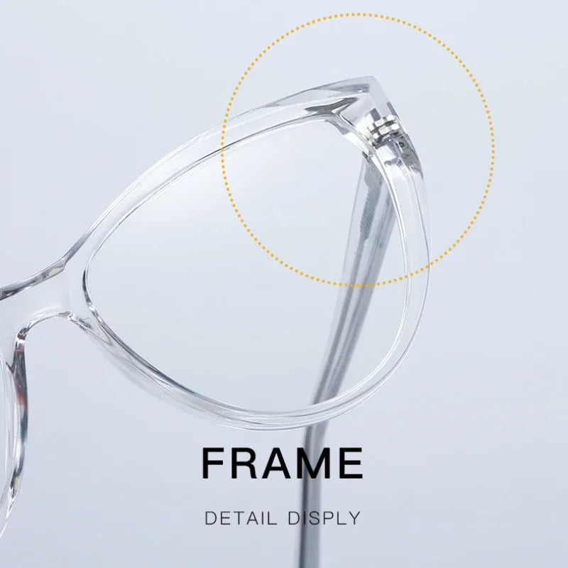 Vicky Women's Full Rim Cat Eye Tr 90 Titanium Eyeglasses 2003 Reading Glasses Vicky   