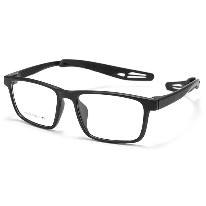 Yimaruili Unisex Full Rim Square Tr 90 Sport Eyeglasses 662682