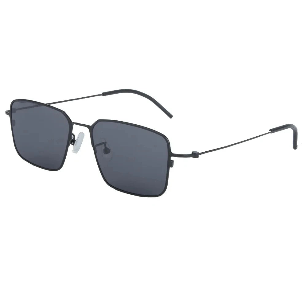 Bobbie Men Full Rim Square Titanium Polarized Sunglasses KMN502