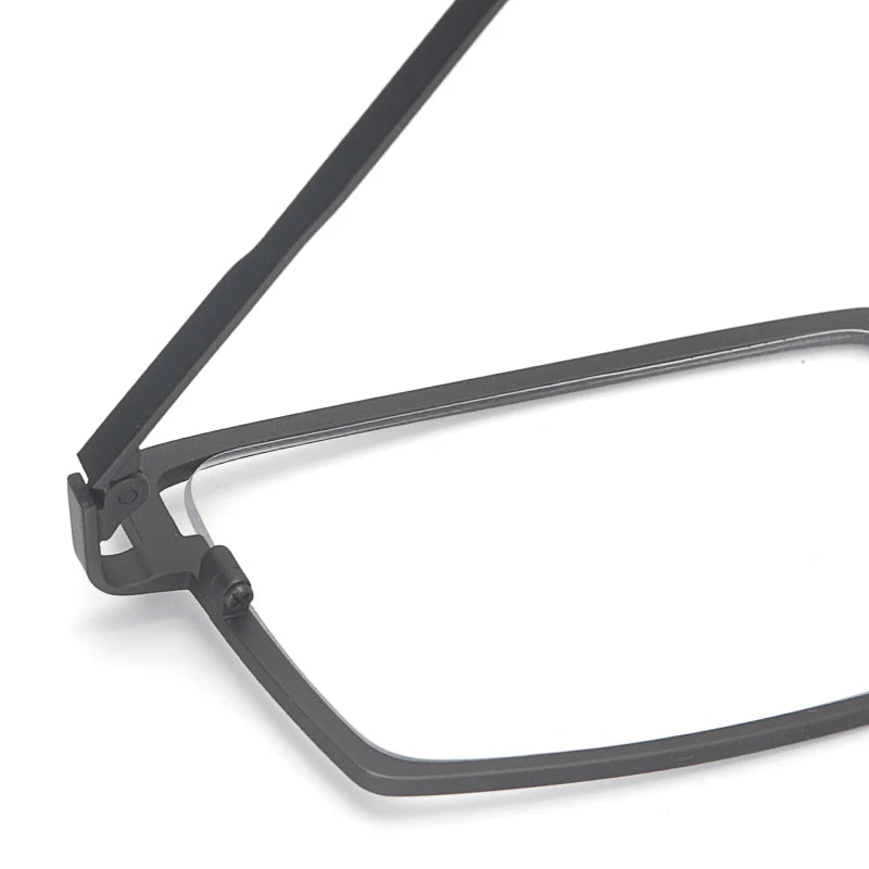 Muzz T7789 men's square IP titanium prescription eyeglasses — view 11