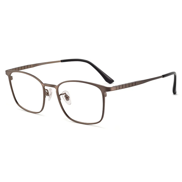 Bclear Women's Full Rim Square Titanium Eyeglasses 85005