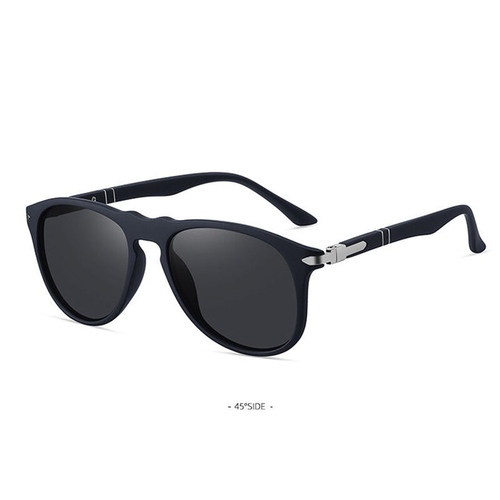 Yimaruili Unisex Full Rim Square Tr 90 Polarized Sunglasses C3057 Sunglasses Yimaruili Sunglasses   