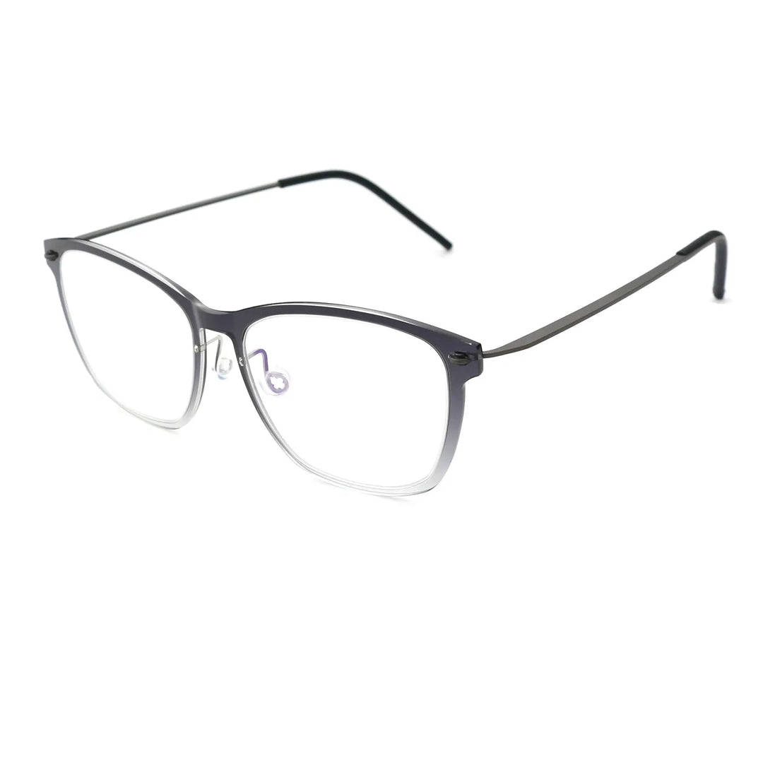 Bobbie Unisex Full Rim Square Acetate Eyeglasses 6525