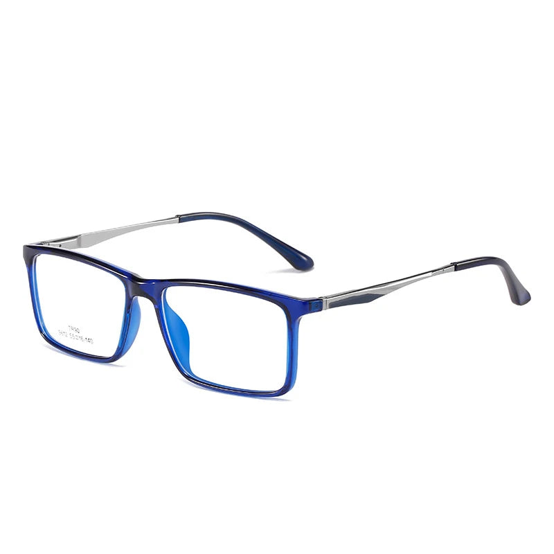 Hotochki Unisex Full Rim Square Tr 90 Eyeglasses 99612 Full Rim Hotochki C5 CN