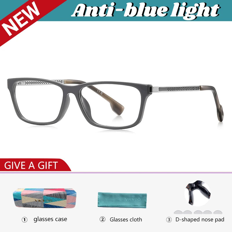 Vicky Women's Full Rim Square Tr 90 Titanium Reading Glasses 97205