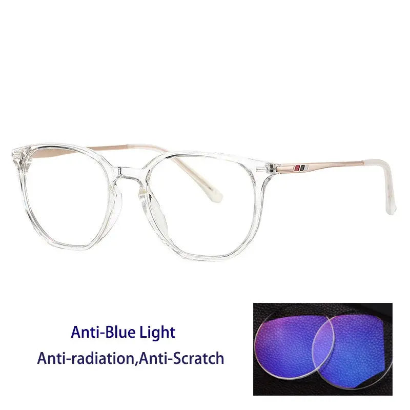 Kocolior 691001 Unisex Full Rim Square Tr 90 Titanium Frames FuzWeb