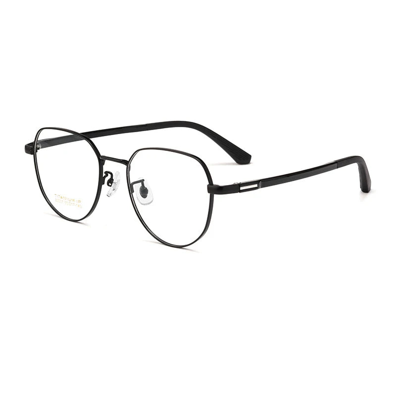 Hotochki N80007N unisex titanium prescription eyeglasses — view 6