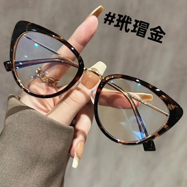 Zirosat Unisex Full Rim Round TR90 Prescription Eyeglasses 9039 - view 9