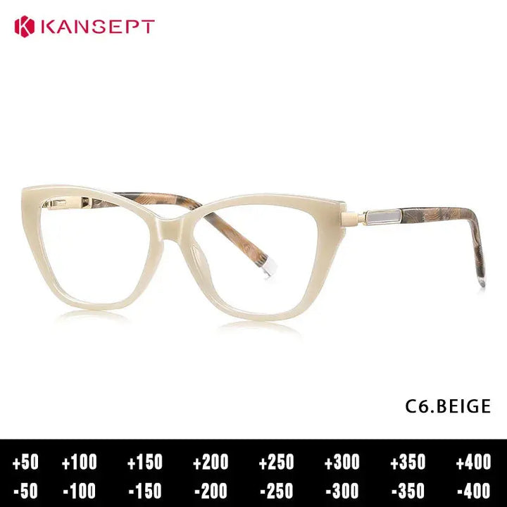 Kansept Unisex Full Rim Cat Eye Tr 90 Frames 020900 FuzWeb