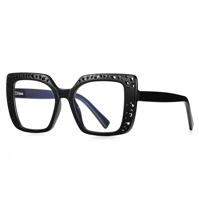 Vicky Women's Large Square Tr 90 Titanium Reading Glasses 2188.