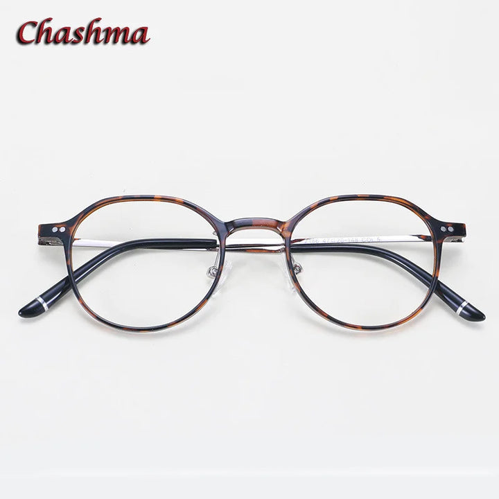 Chashma Ochki Unisex Youth's Full Rim Round Ultem Eyeglasses 2186 Full Rim Chashma Ochki   