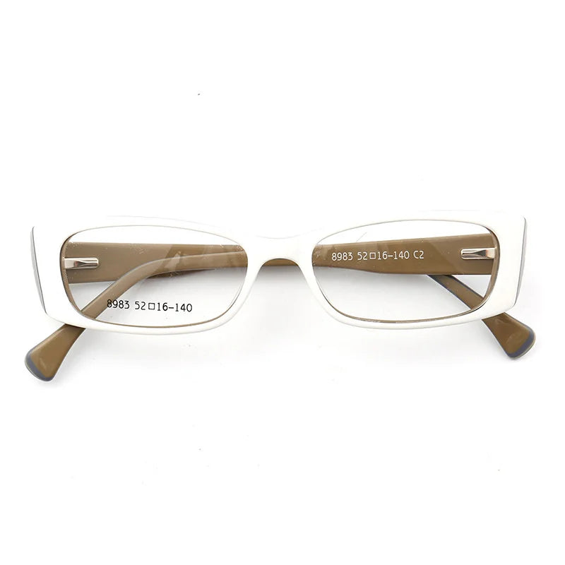 Chashma Ochki Women's Full Rim Rectangle Acetate Eyeglasses 89834