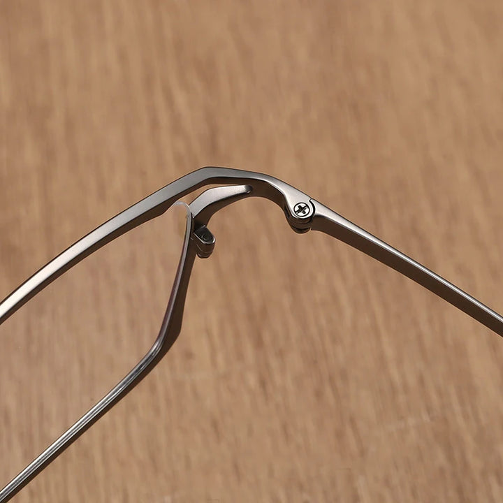Blackmask Unisex Full Rim Square Titanium Eyeglasses BM-A6885