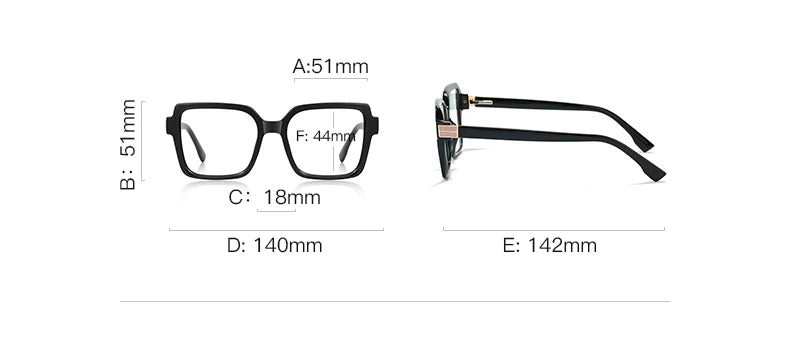 Vicky's Women's Full Rim Square Tr 90 Alloy Reading Glasses 392280