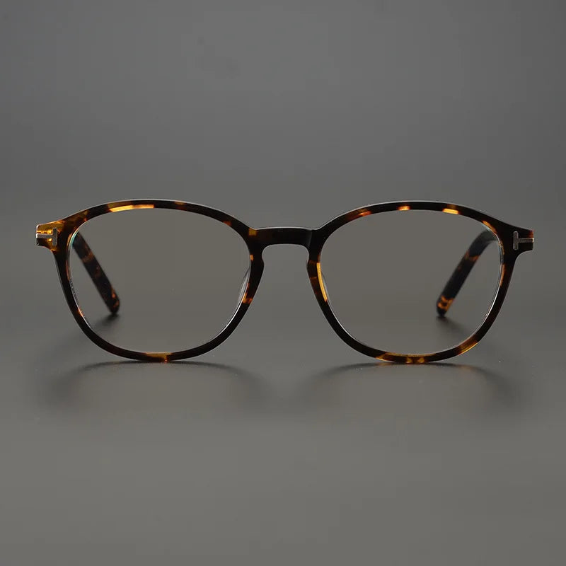 Black Mask Unisex Full Rim Square Acetate Eyeglasses 5397 Full Rim Black Mask   