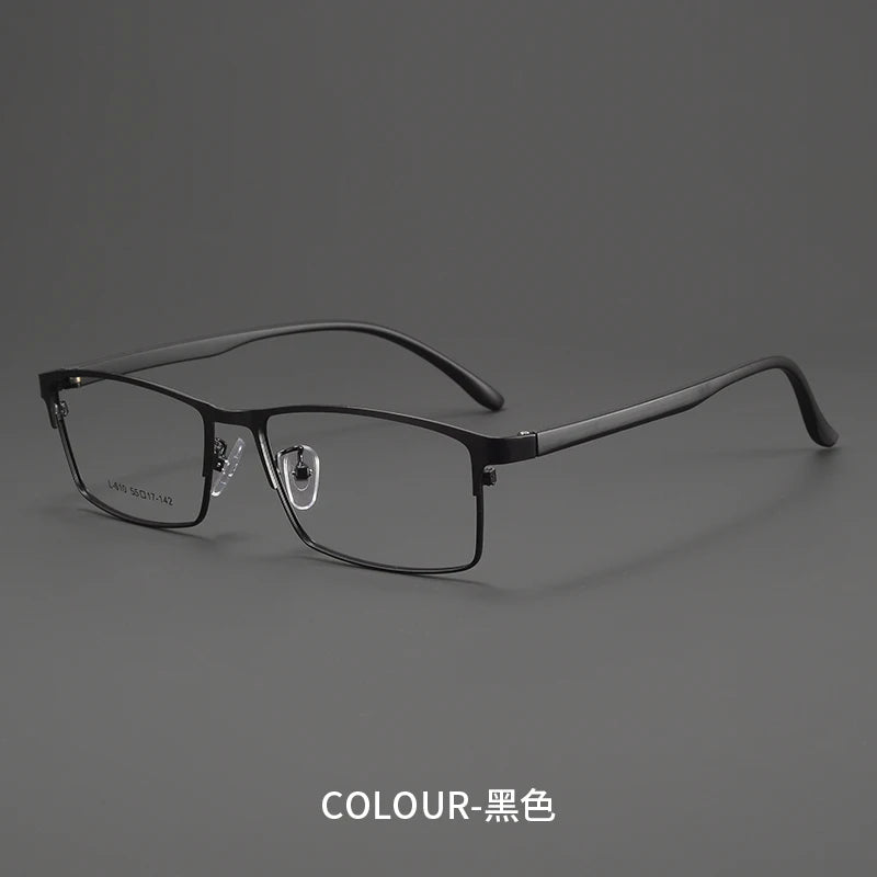 Bclear Unisex Full Rim Square Alloy Eyeglasses MY-L610