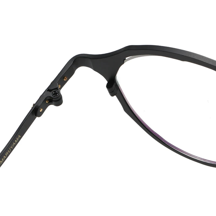 Muzz 0054 men's IP titanium prescription eyeglasses — view 9