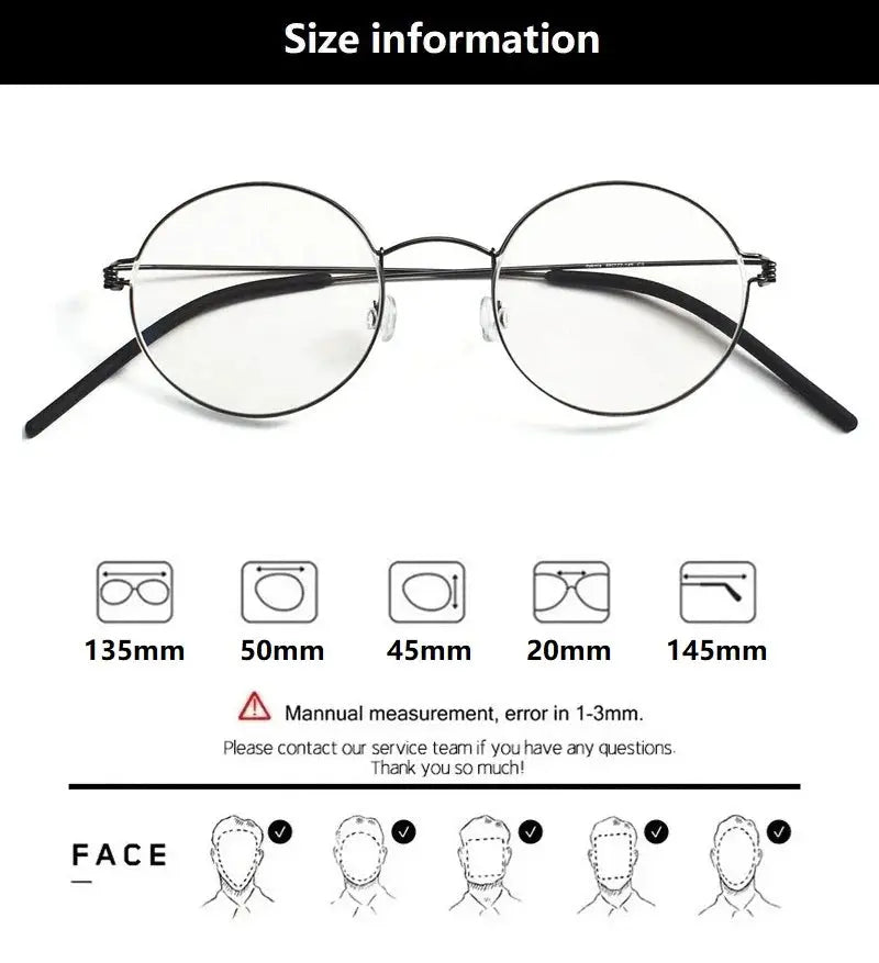 Bobbie 504520 Women’s Pure Titanium Wide Fit Oval Full Rim Sunglasses — view 2 | Bobbie at FuzWeb