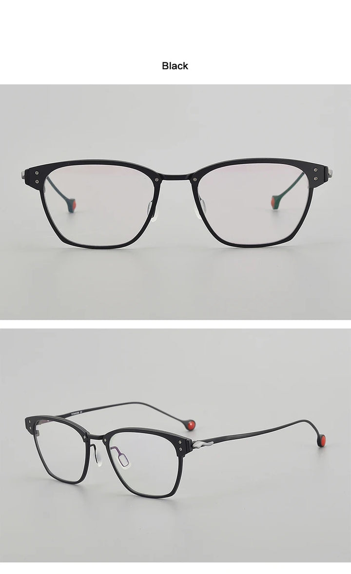Muzz 402 unisex pure titanium prescription eyeglasses — view 11