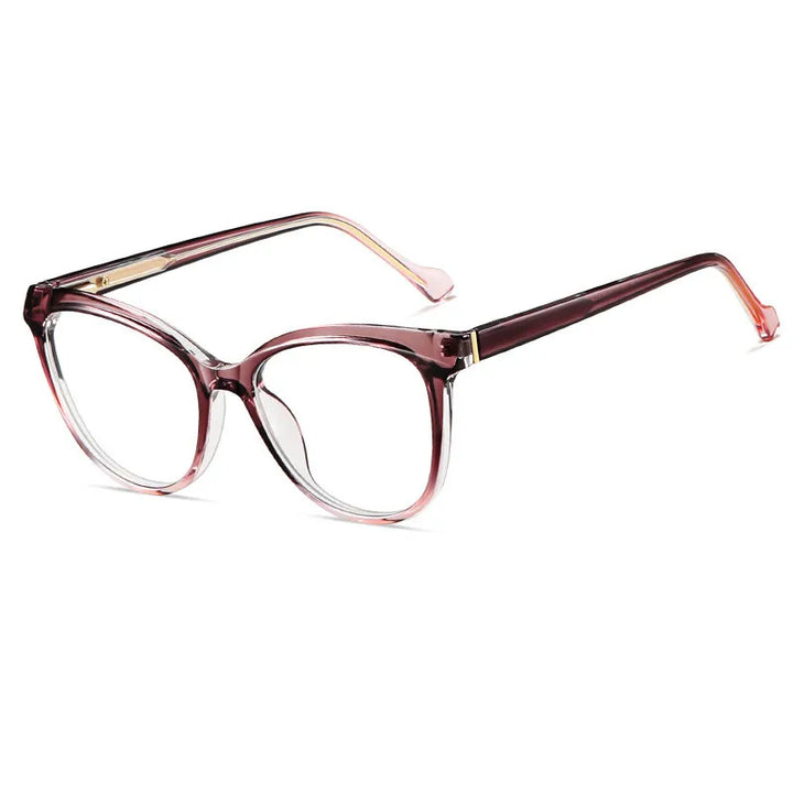CCspace Women's Full Rim Square Tr 90 Alloy Reading Glasses 311153